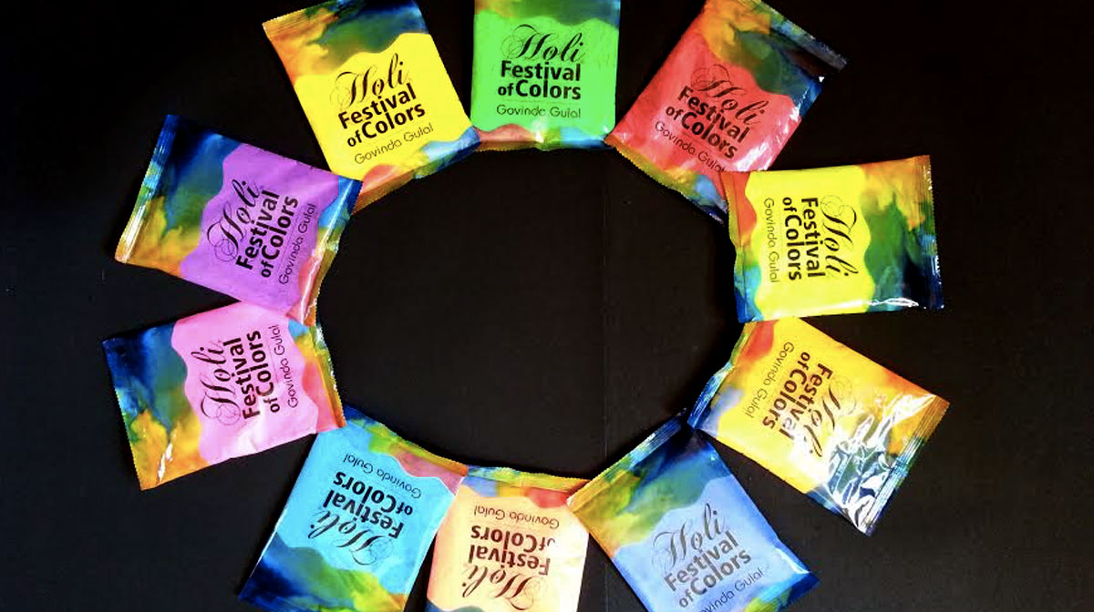  Paquete de 10 unidades de colores en polvo Holi de 1 lb Cada  paquete contiene los colores: rojo, amarillo, azul marino, verde, naranja,  púrpura, rosa, magenta, azul, aguamarina : Hogar y Cocina